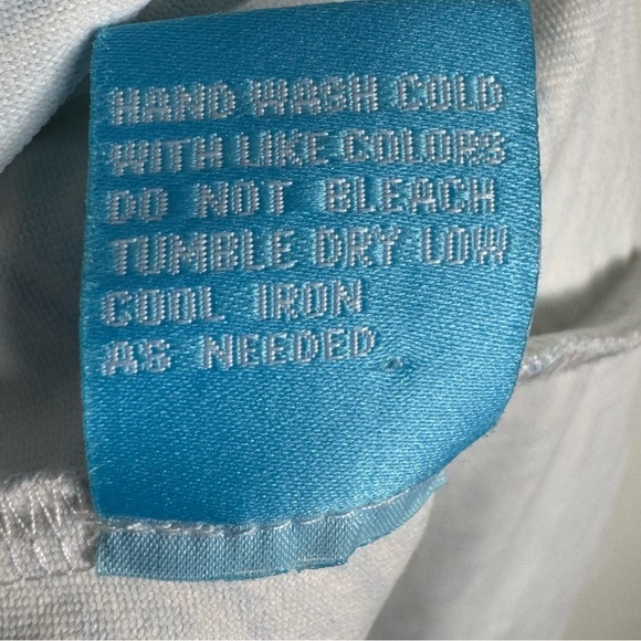 J. McLaughlin Elsie White and Blue Dress - Picture 9 of 12